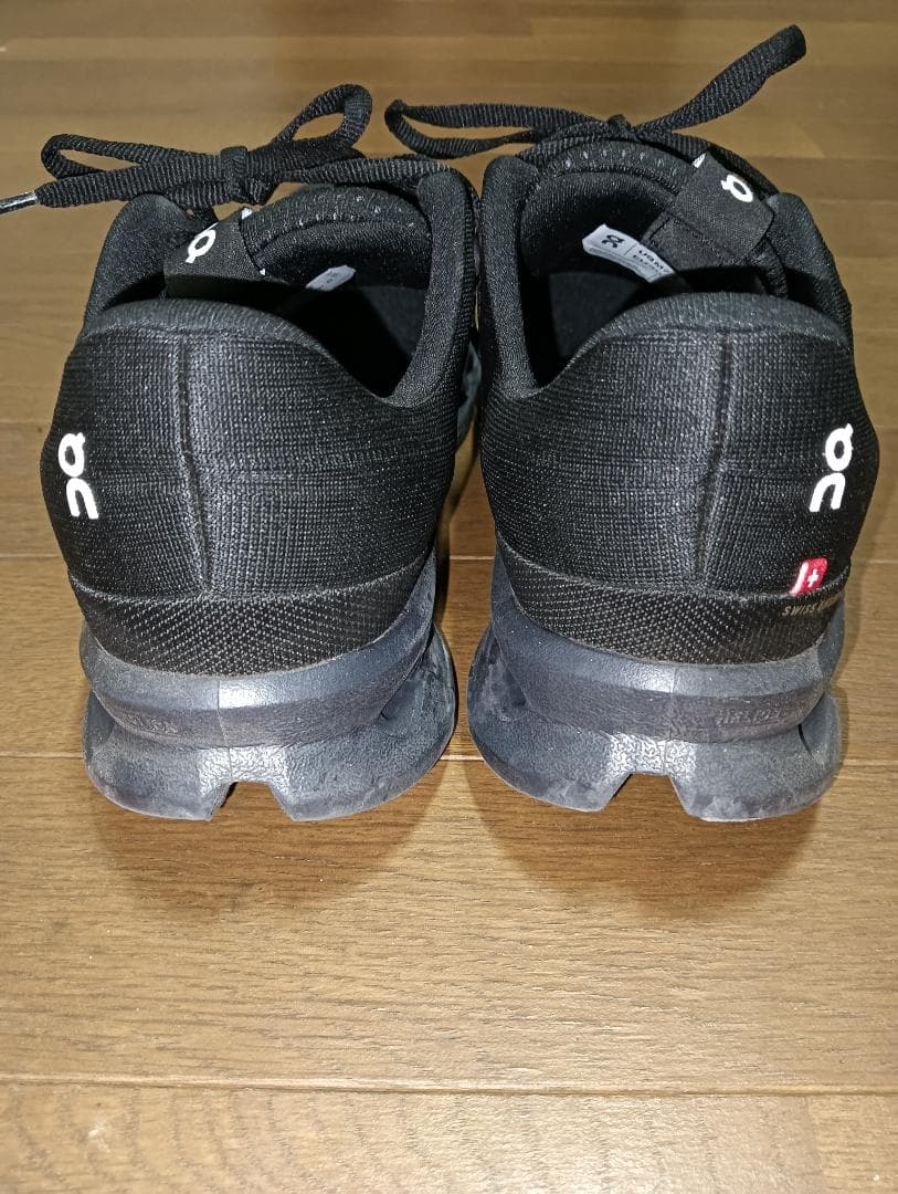 【美品】On Cloudsurfer オールブラック 25.5cm