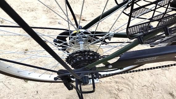 「値下げ」5段変速の26インチ自転車