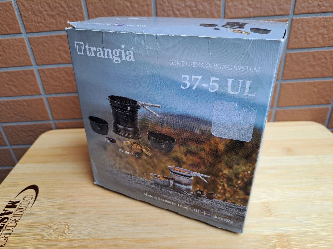 トランギアTrangia37-5ULクッカーセット[一部使用] アルコール燃料付