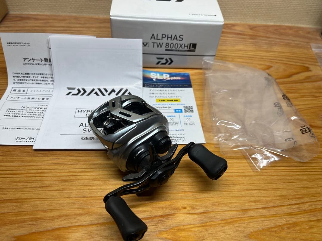 ダイワ 21アルファス DAIWA ALPHAS TW 800XHL
