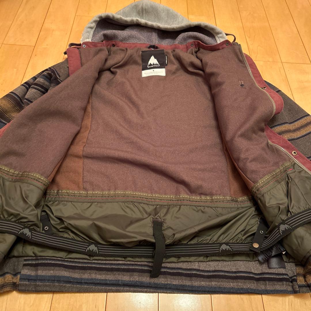 BURTON リビングライニング スノボウェア S メンズ
