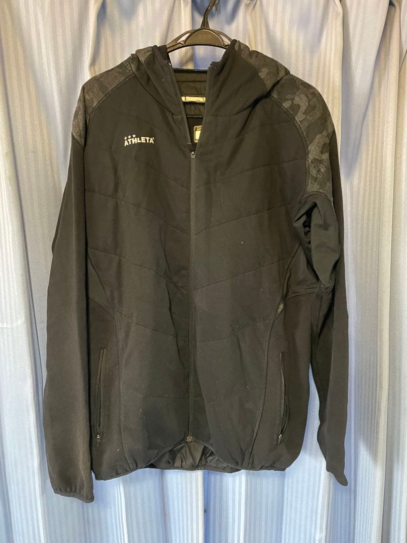 ATHLETA OREI アスレタ　 フード付きキルティングジャケット　美品