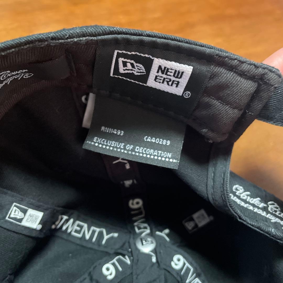 U*U様 New era 9TWENTY ブラックFlag and Wordma
