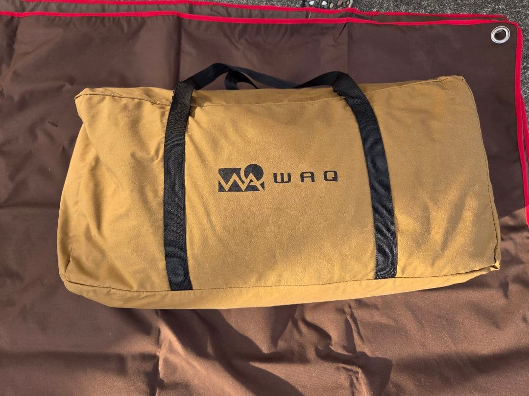 WAQ Alpha TC/DX テント タン 300x300cm