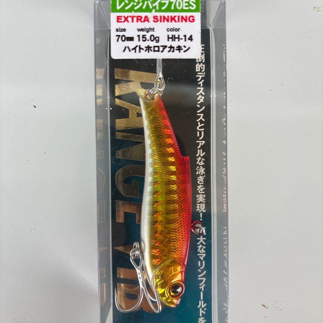 レンジバイブ70ES フラッシュブラック、オレンジヘッド