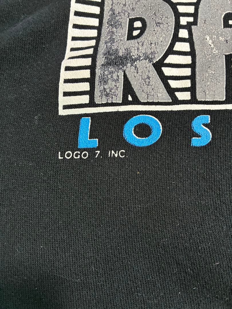【1991年製 LOGO7 LOS ANGELES RAIDERS スウェット】