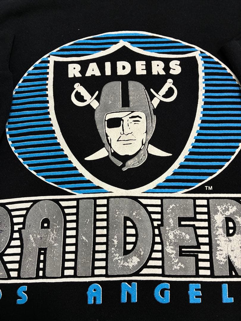 【1991年製 LOGO7 LOS ANGELES RAIDERS スウェット】