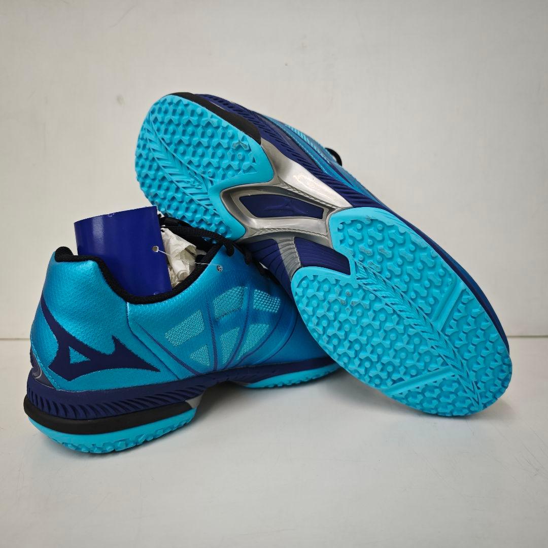 Mizuno テニスシューズWave Exceed4OC 青27.0cm