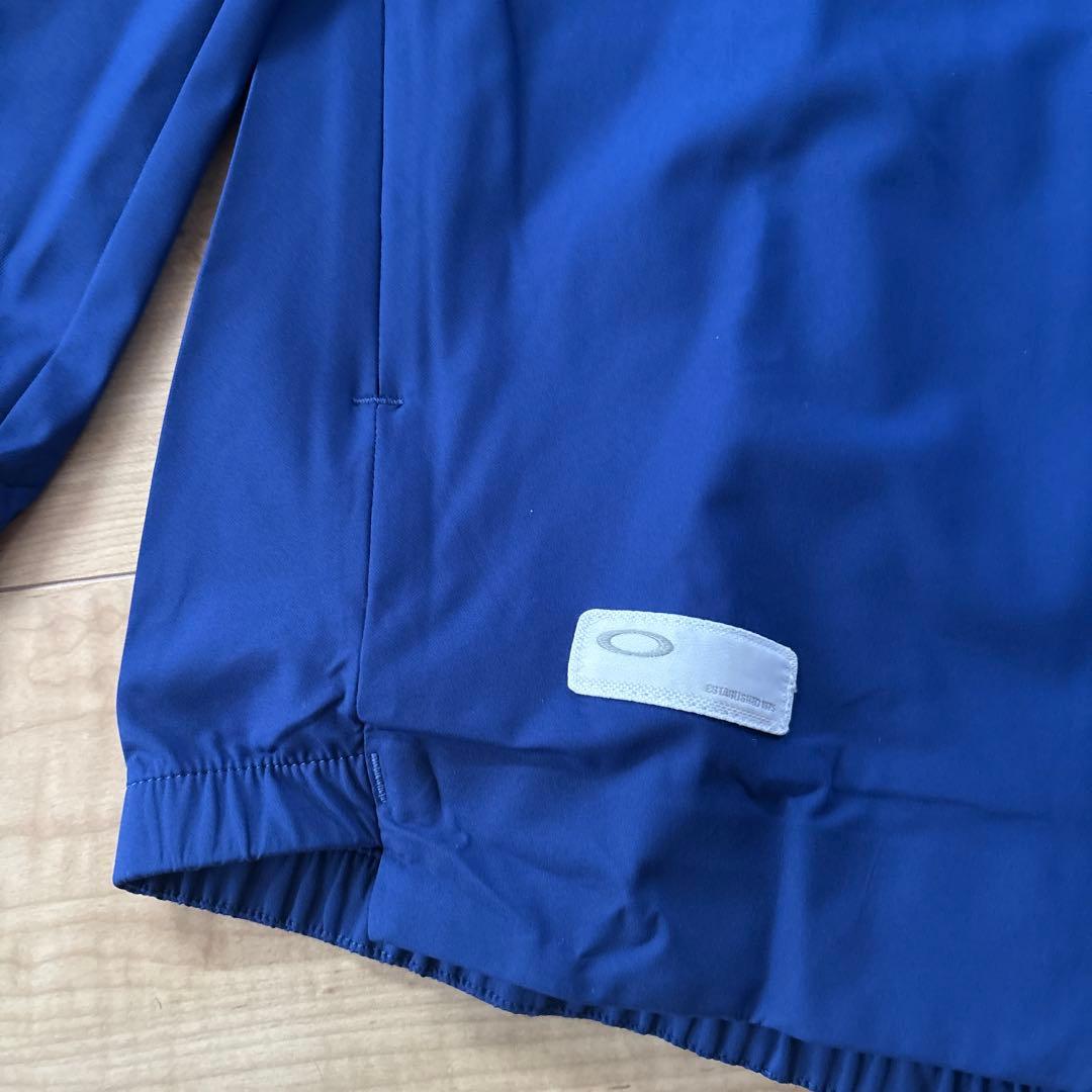 新品　メンズ　ゴルフ　スポーツジャケット　撥水　ストレッチ　ブルー M