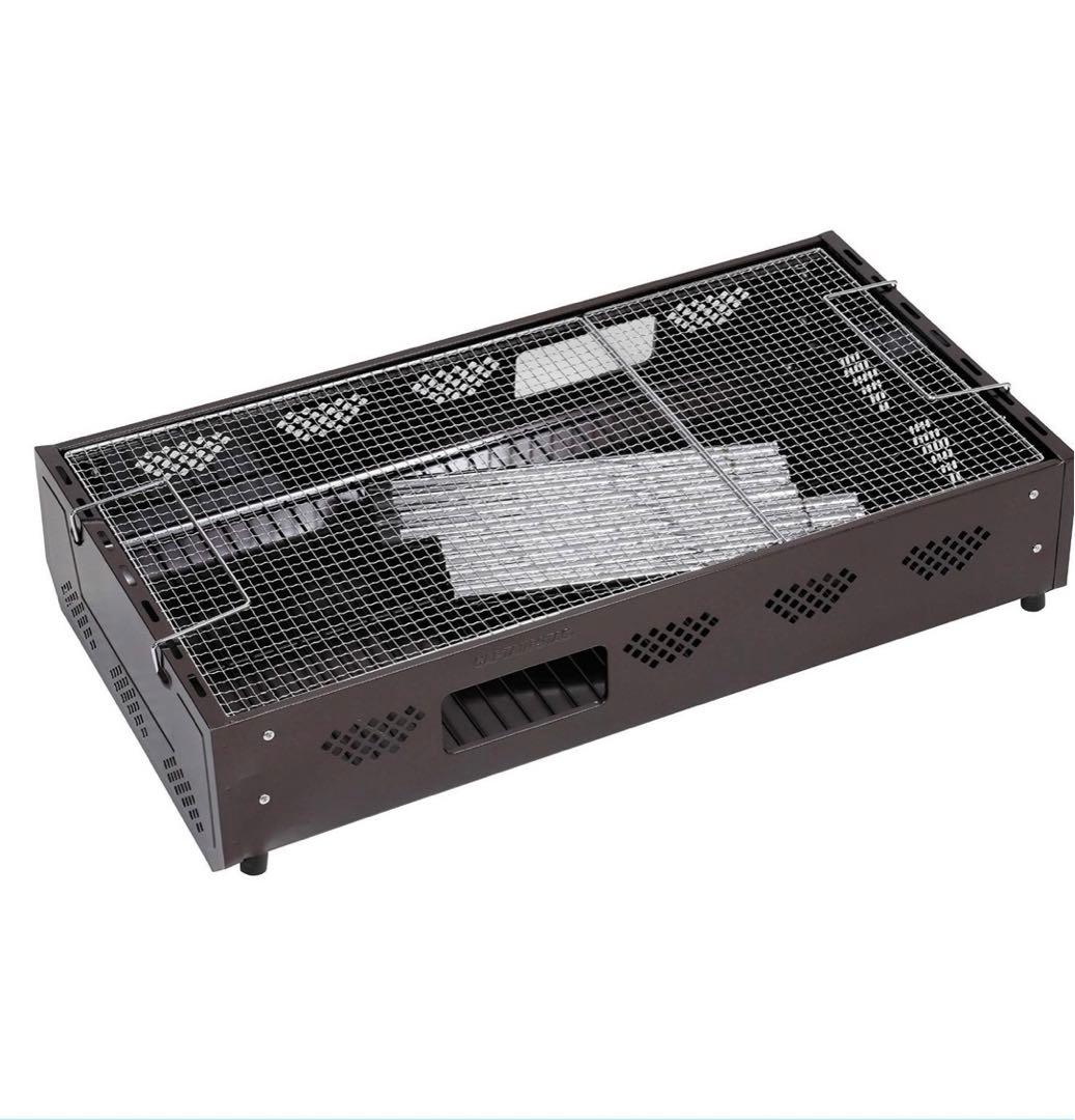 【未使用品】キャプテンスタッグ バーベキューコンロ グリル 800　※301