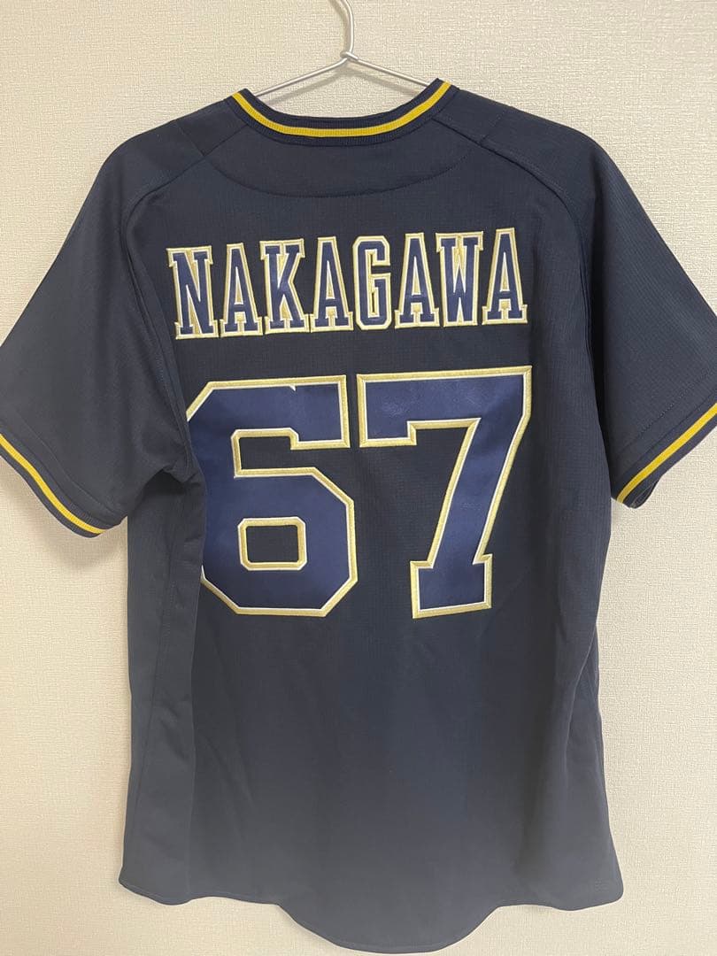 オリックスバファローズ　中川圭太選手　ハイクオリティユニフォーム　ビジター
