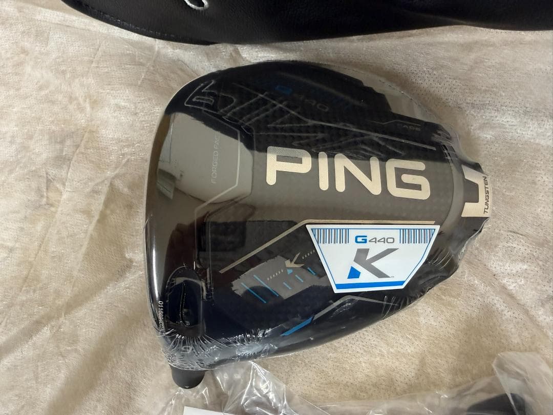 新品未使用　左用　PING　G440K　９度　ヘッドのみ　ヘッドカバーレンチ付き