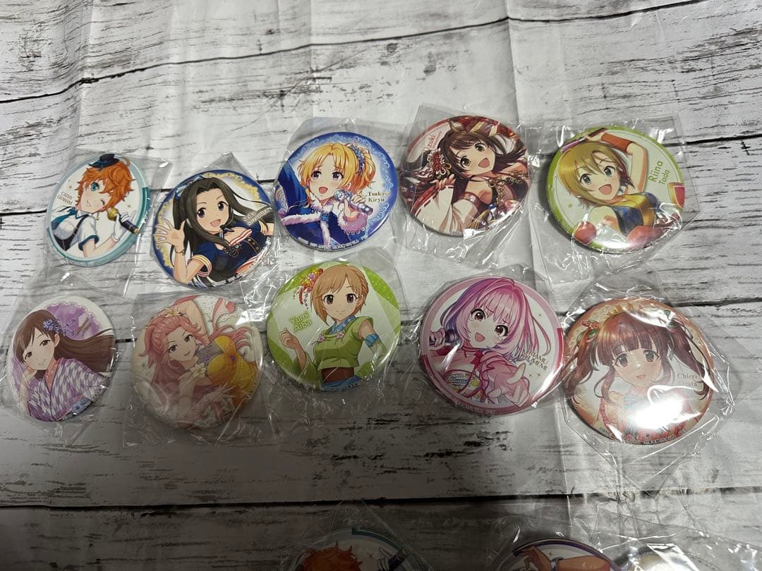 アイドルマスター　シンデレラガールズ　缶バッジセット　セガ