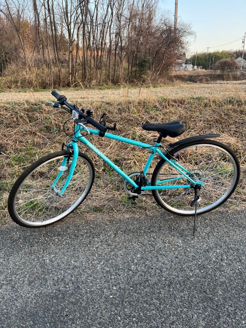 名古屋発手渡し希望26インチクロスバイク名古屋市内お届け無料6段変速