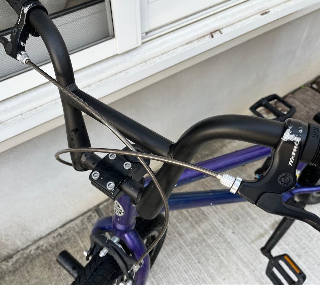 BMX自転車 紫