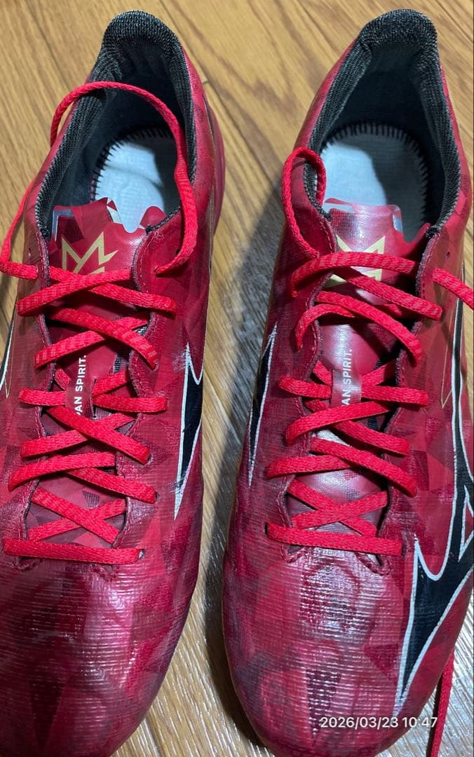 MIZUNO アルファ2 ジャパン 27cm レッド