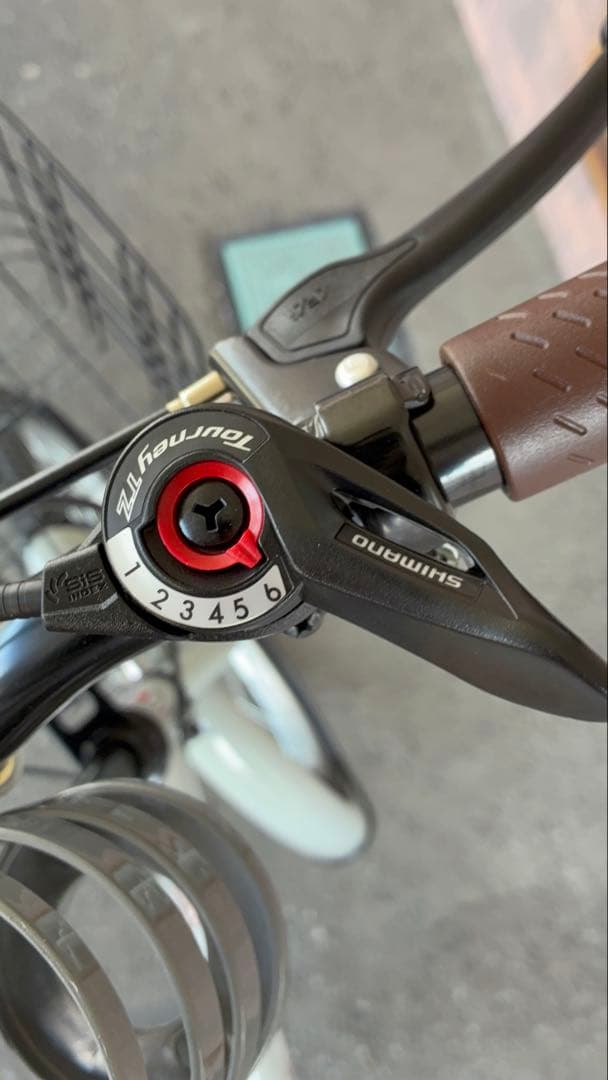 PROVOS 折りたたみ自転車 クレヨン　カゴ付き　美品