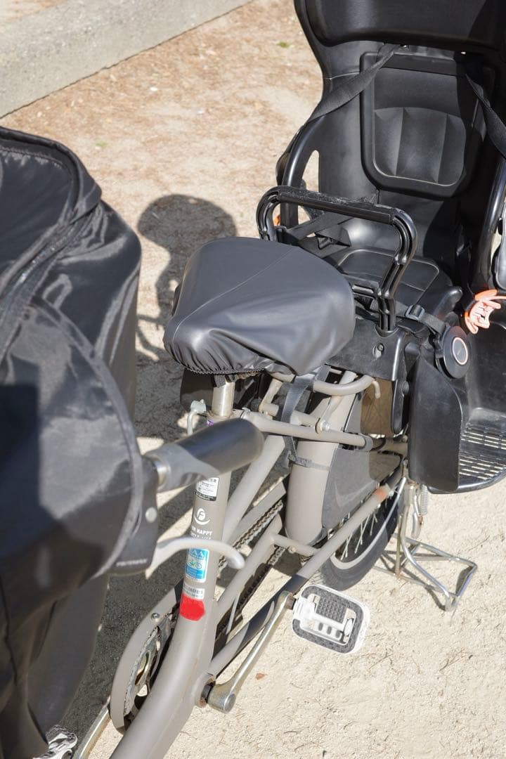 子ども乗せ自転車　丸石　ふらっかーずシュシュ　幼児2人 非電動　未使用カバー付