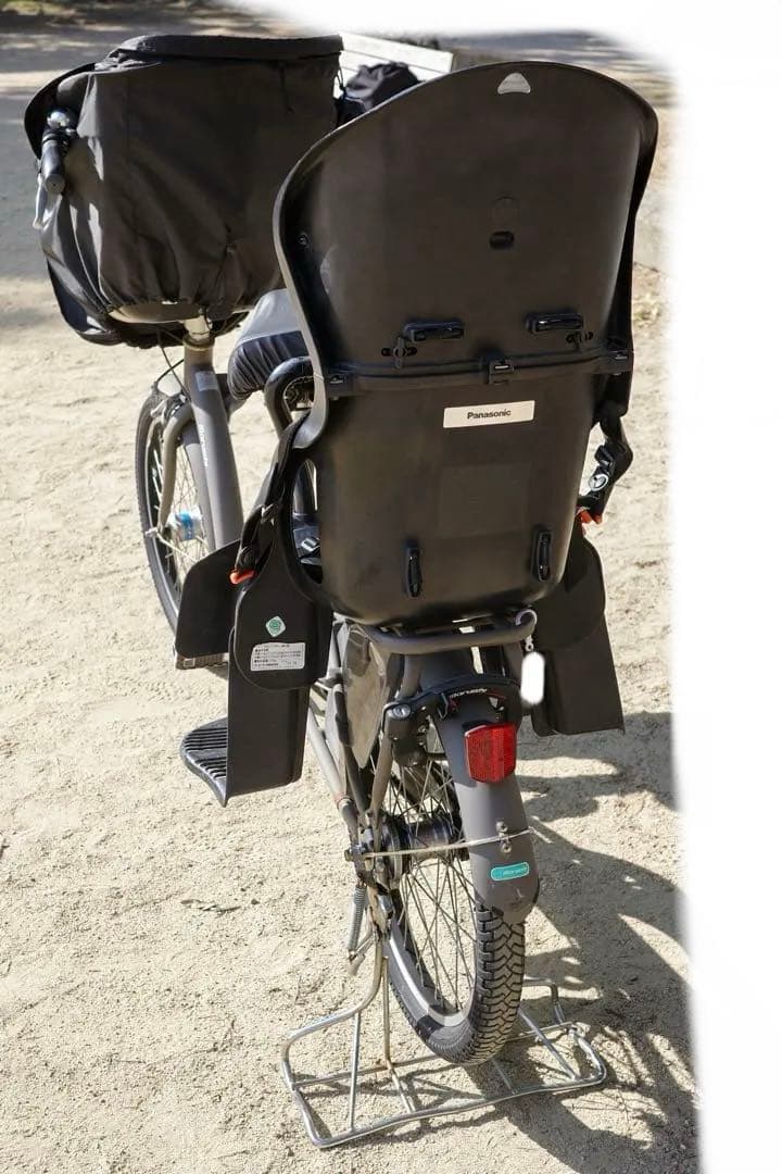 子ども乗せ自転車　丸石　ふらっかーずシュシュ　幼児2人 非電動　未使用カバー付