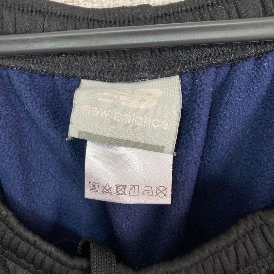 new balance ブラック スウェットセット　裏地