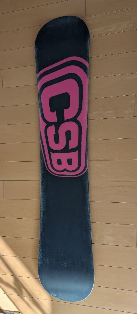 美品CSB スノーボード ホワイト ピンク 144cm