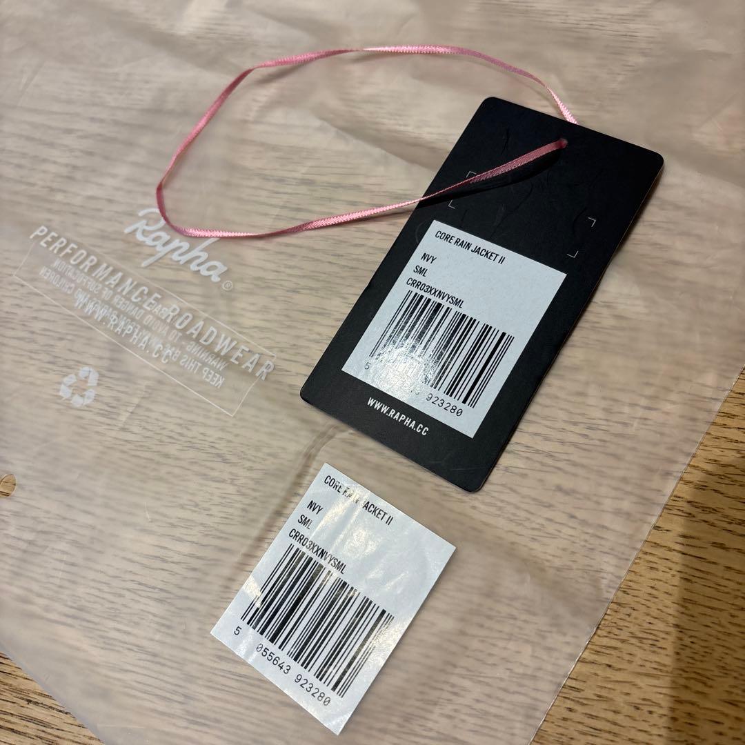 ⭐️⭐️⭐️Rapha ラファ　コア　レインジャケットII ネイビー S 美品