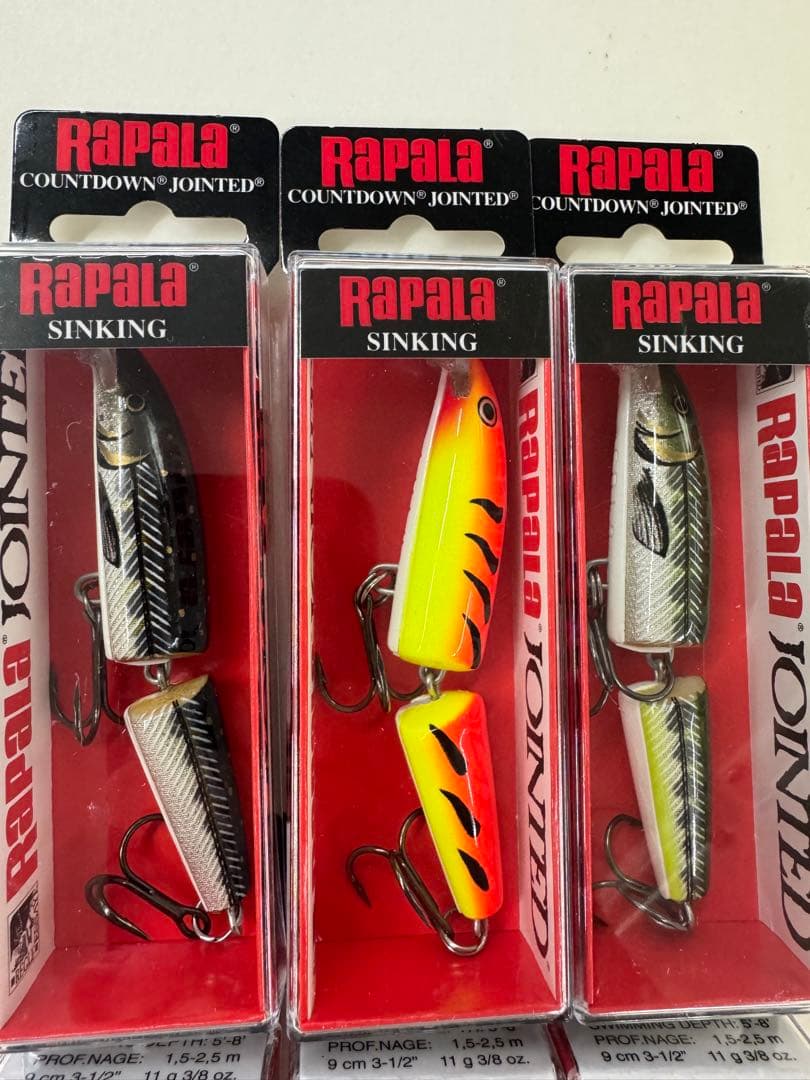 新品未使用　Rapala CDJ-9 シンキング ルアー 6個セット