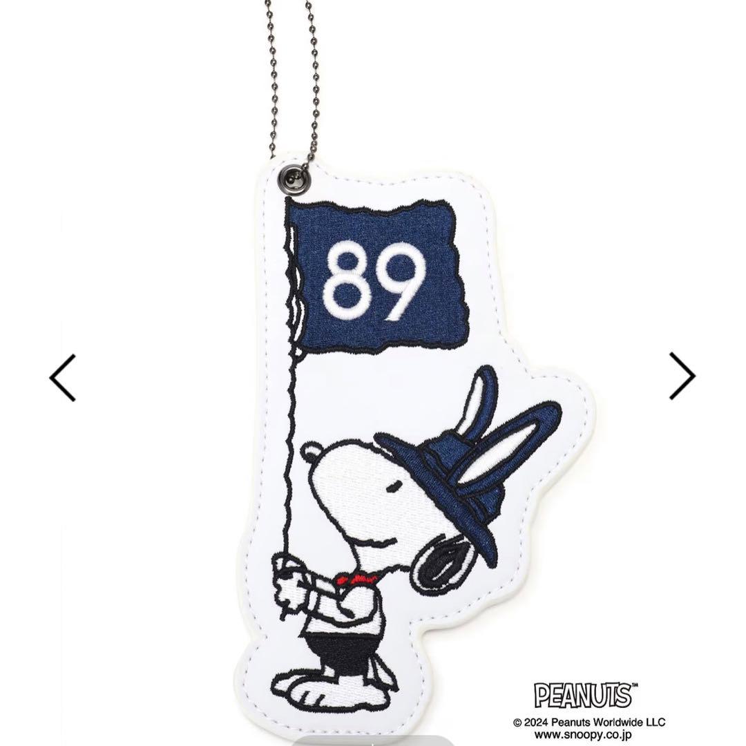 パーリーゲイツ スヌーピー トートバッグ ＜ボーダー柄＞ (UNISEX)