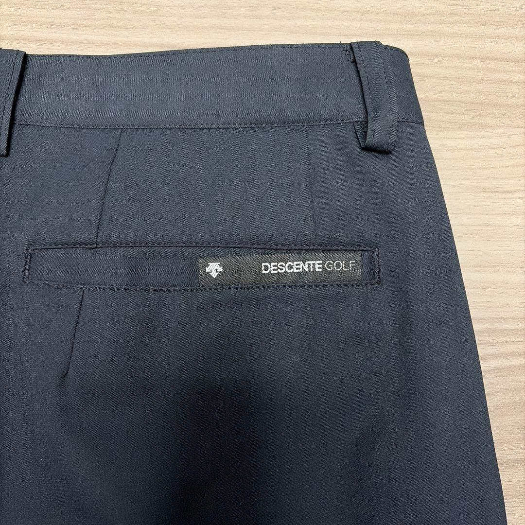 新品未使用品 裏起毛デサントゴルフ メンズ ストレッチパンツ 黒 82