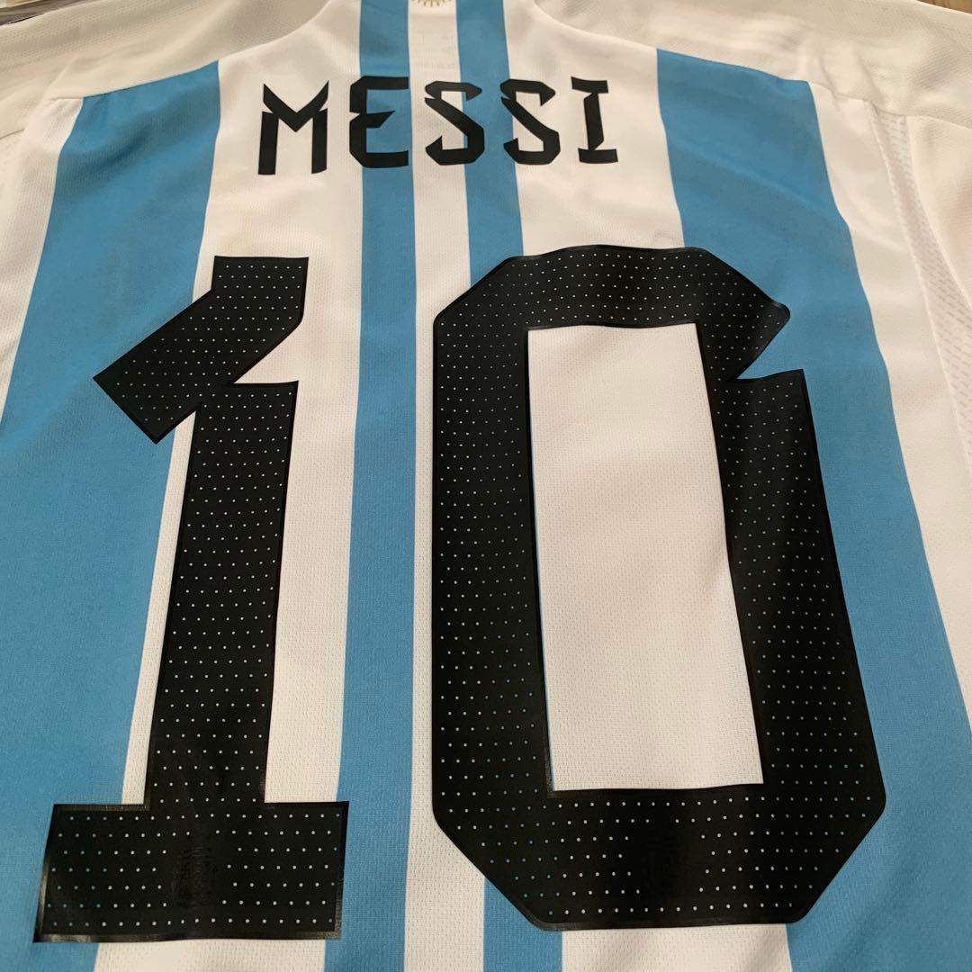 Adidas アルゼンチン代表1stユニフォーム#10メッシ正規品 2-star