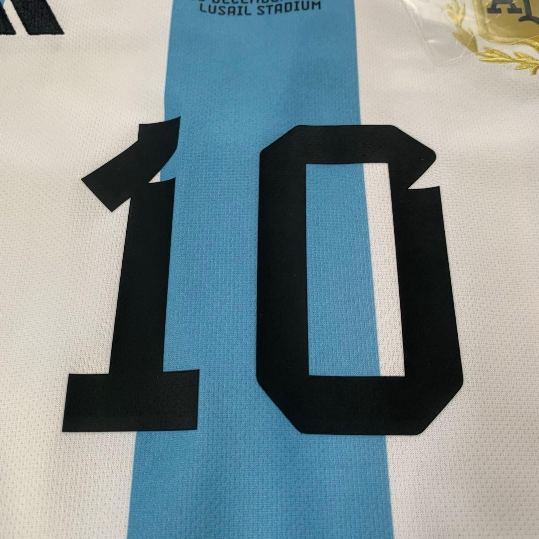 Adidas アルゼンチン代表1stユニフォーム#10メッシ正規品 2-star