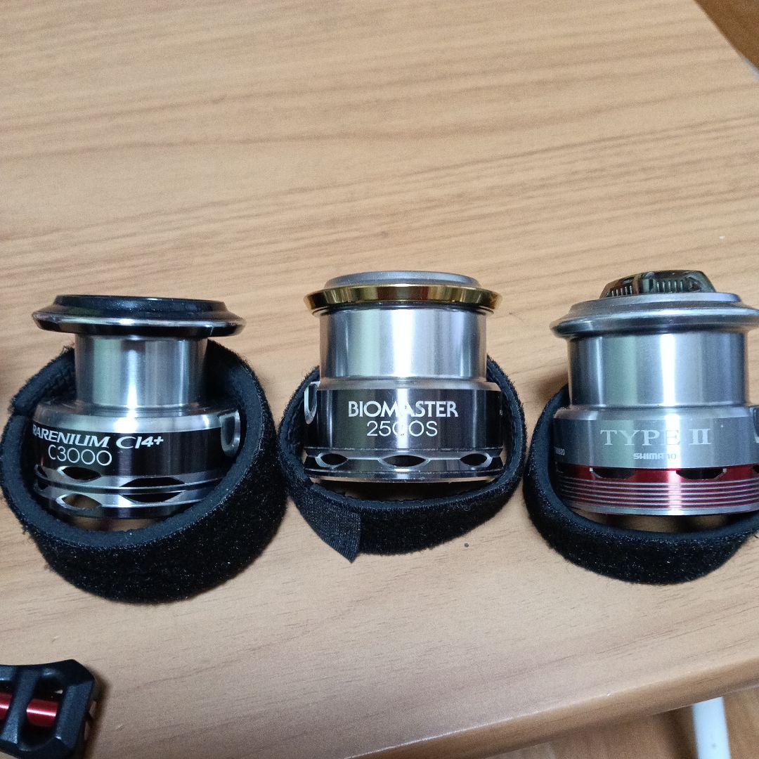 シマノ　12レアニウムCi4+ C3000カスタム　スプール2個 2BB追加