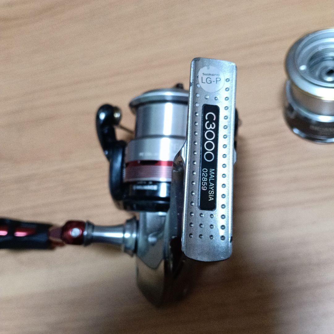 シマノ　12レアニウムCi4+ C3000カスタム　スプール2個 2BB追加