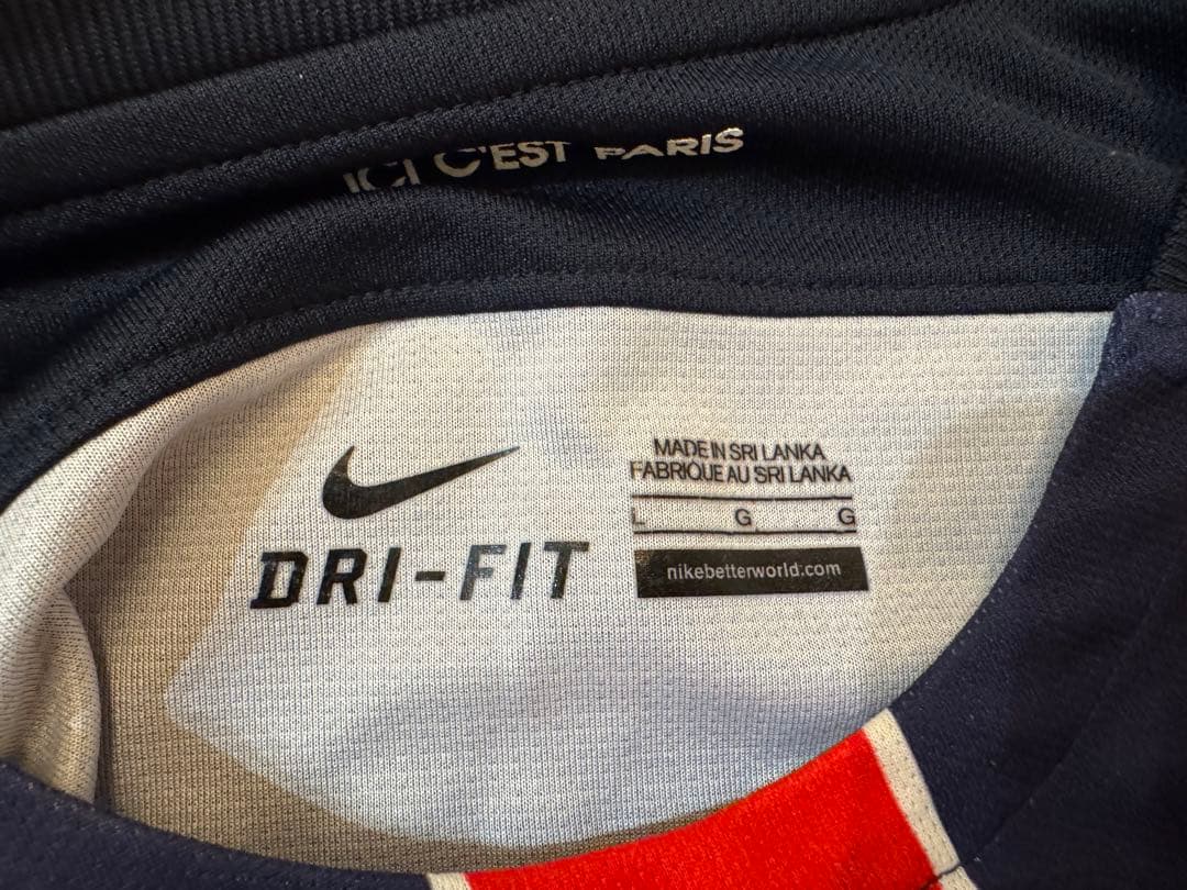 【美品】チャンピオンパッチ付き　パリ・サンジェルマン イブラヒモビッチ NIKE