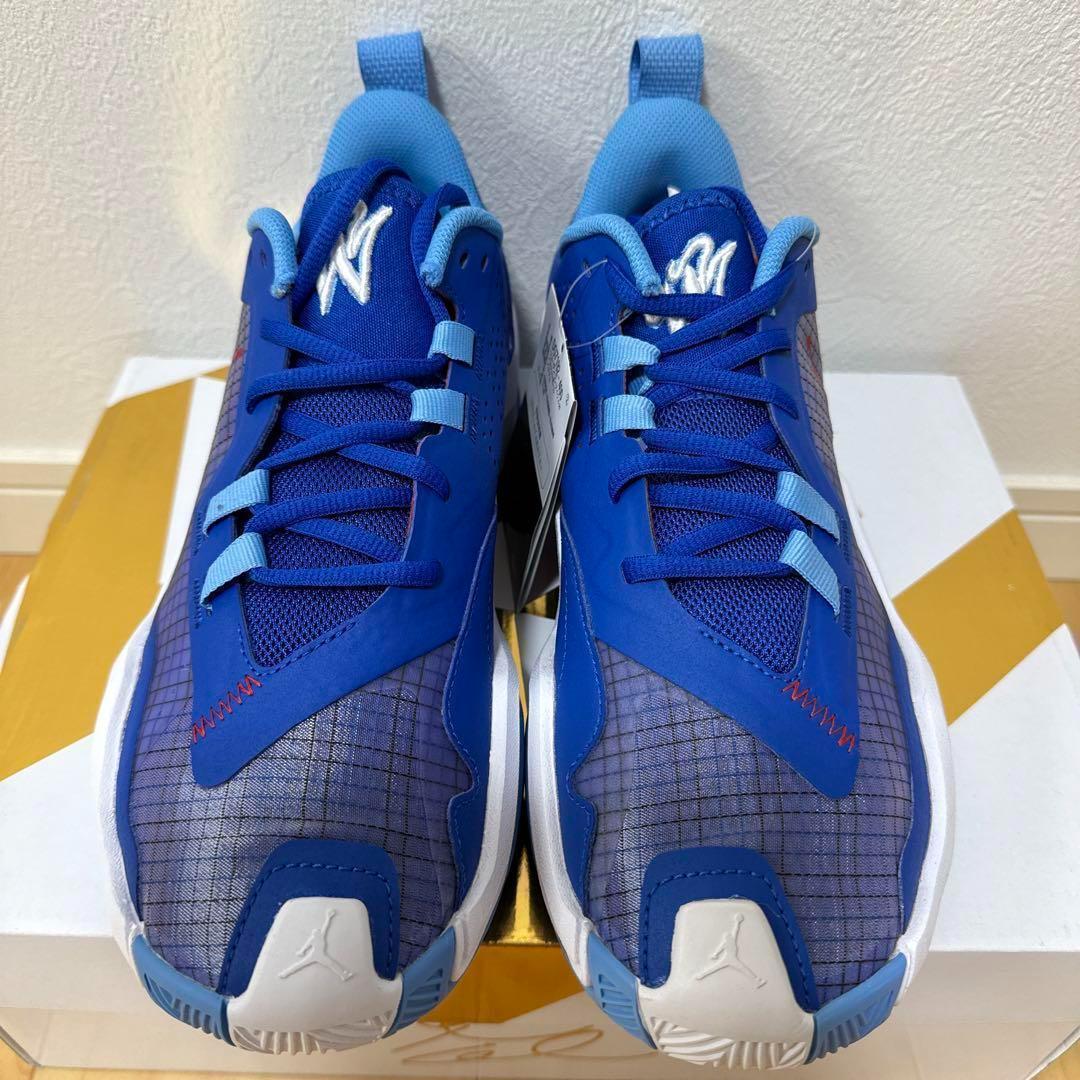 新品　NIKE ジョーダンワンテイク4PF バスケ　バッシュ　青　28.5cm