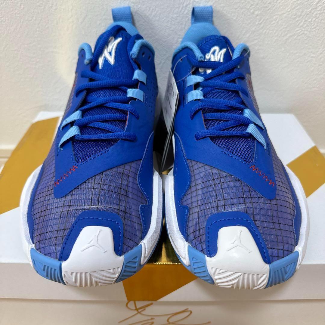 新品　NIKE ジョーダンワンテイク4PF バスケ　バッシュ　青　28.5cm