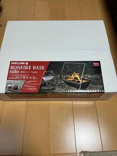 UNIFLAME BONFIRE BASE solo 焚き火台　新品