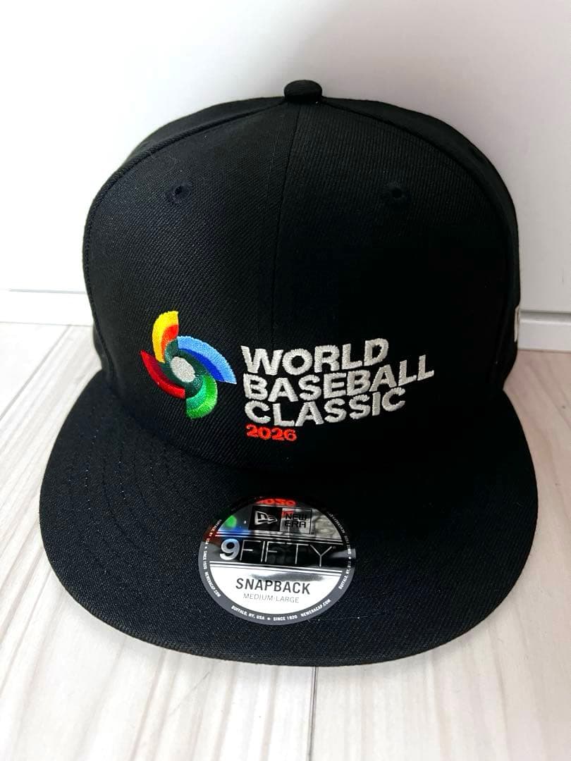 【超レア】NEWERA 9FIFTY 2026WBC ロゴキャップ 親子セット