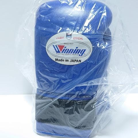 Winning ウイニング ボクシンググローブ 10oz 青 アマチュア試合用⑤