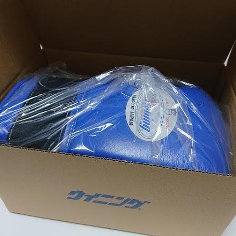 Winning ウイニング ボクシンググローブ 10oz 青 アマチュア試合用⑤