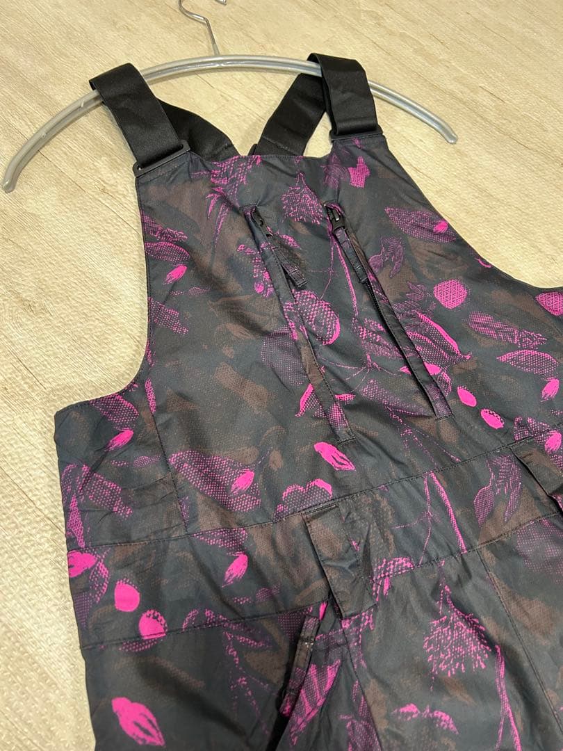 THE NORTH FACE ウィメンズ フリーダム ビブ 植物柄S/P