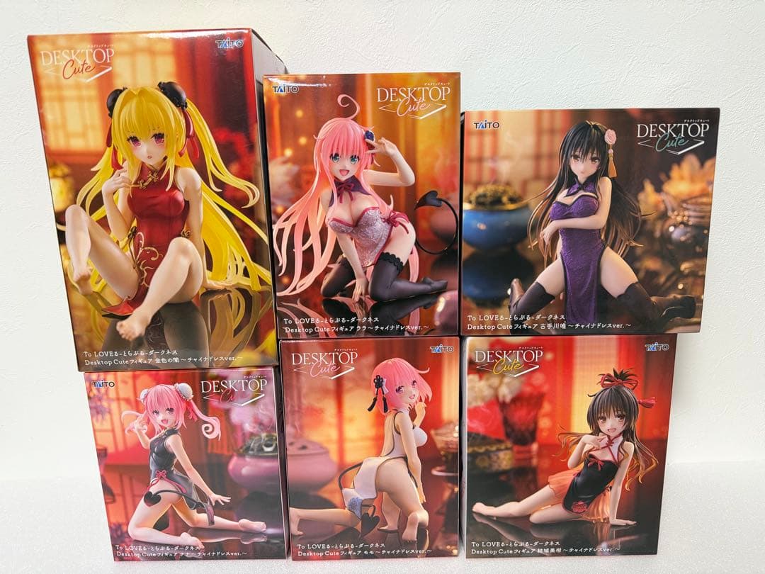 ToLOVEる　チャイナドレス　desktop cute フィギュア　全6種