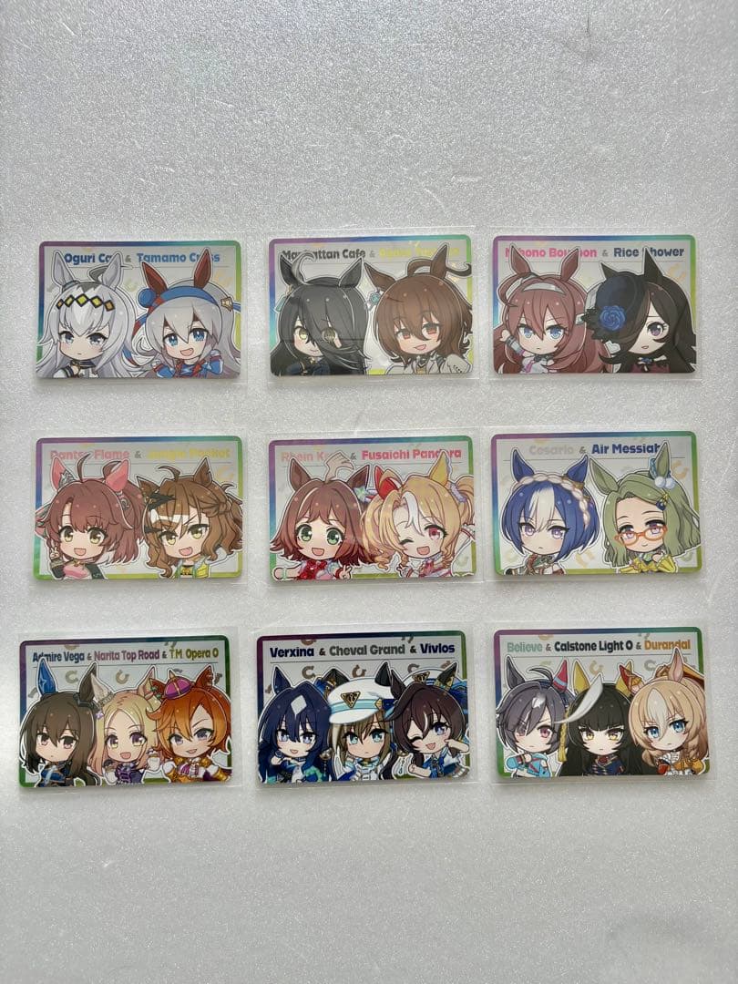 【コンプ】ウマ娘チップス 2 ファミマ限定 第二弾 レアカードコンプリートセット