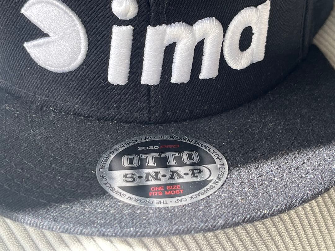 ima 入手困難　美品アイマ　フラットキャップ　ブラック　サスケ