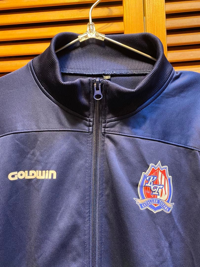 非売品！選手支給品！GOLDWIN カターレ富山 ジャージ　上下セット　Lサイズ