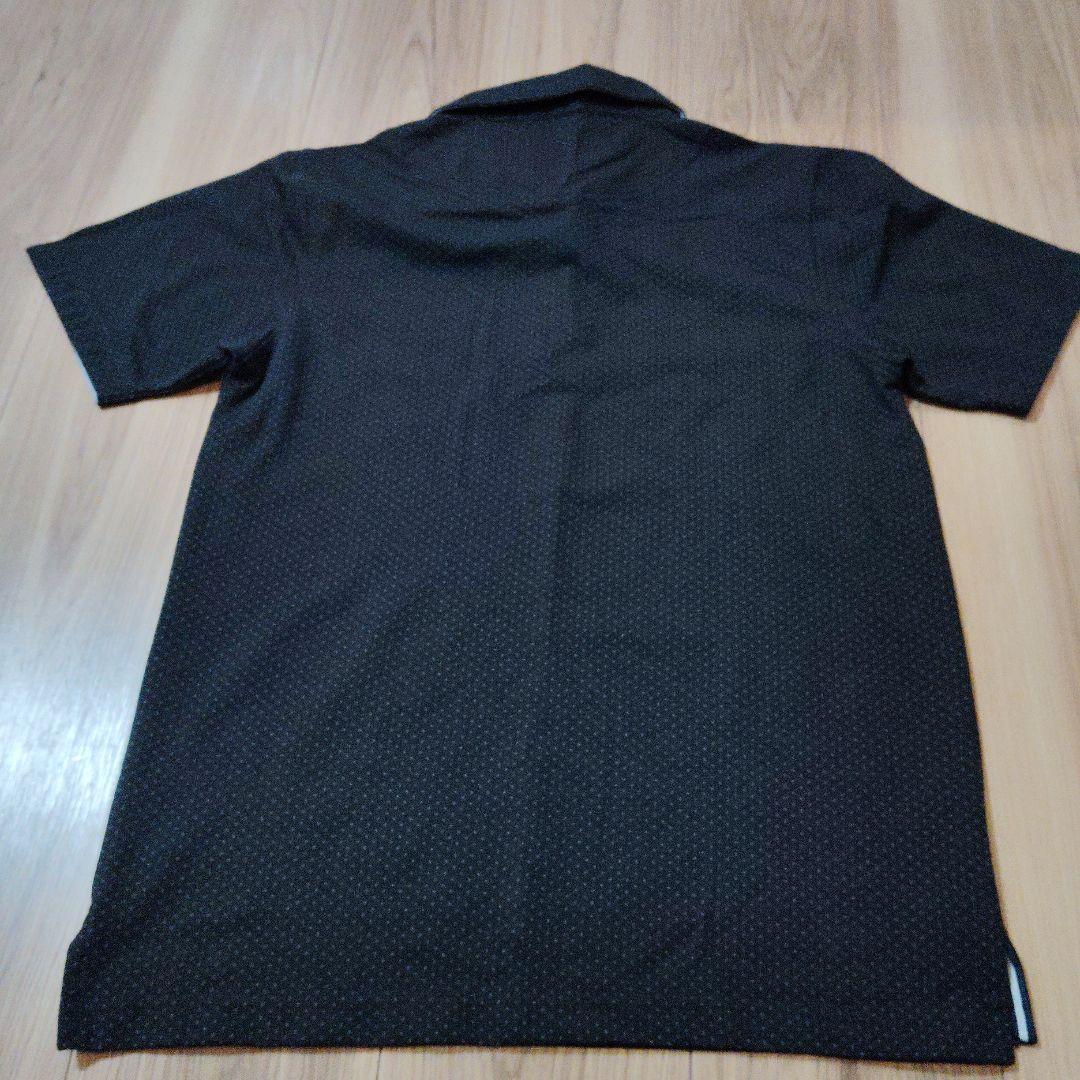【ほぼ新品】TRANS CONTINENTS GOLF ブラックポロシャツ L