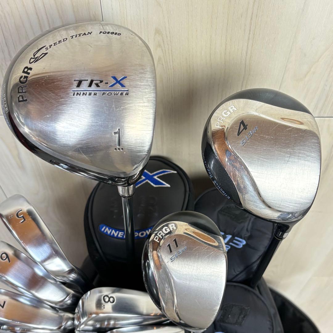 【レディース右】プロギア TR-X レディースゴルフセットM-30 美品