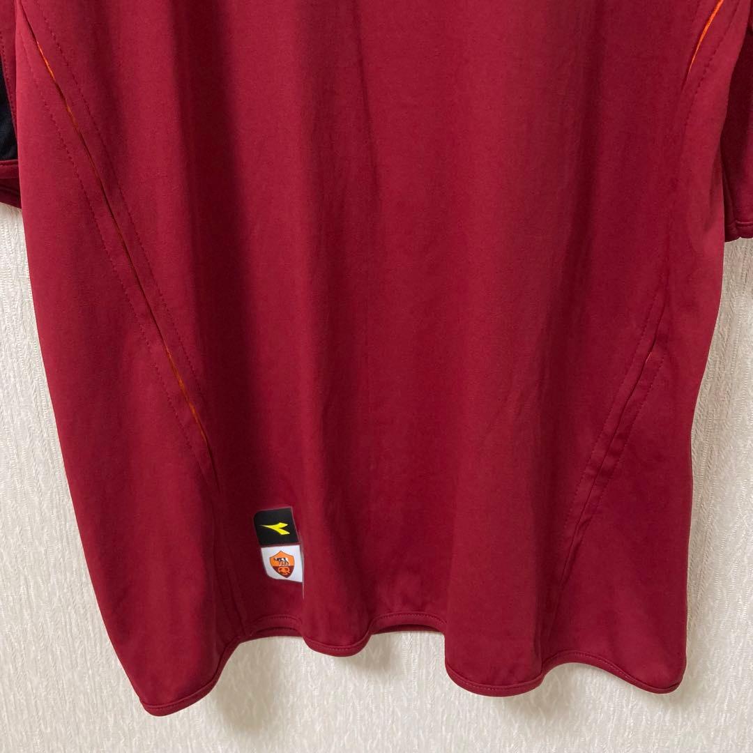 【希少】DIADORA ASローマ ユニフォーム レプリカ 背番号10 L