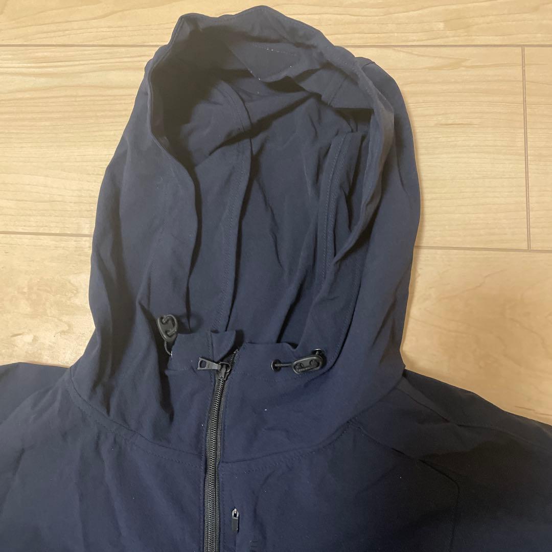 UNITED ARROWS ネイビー フード付きジャケット