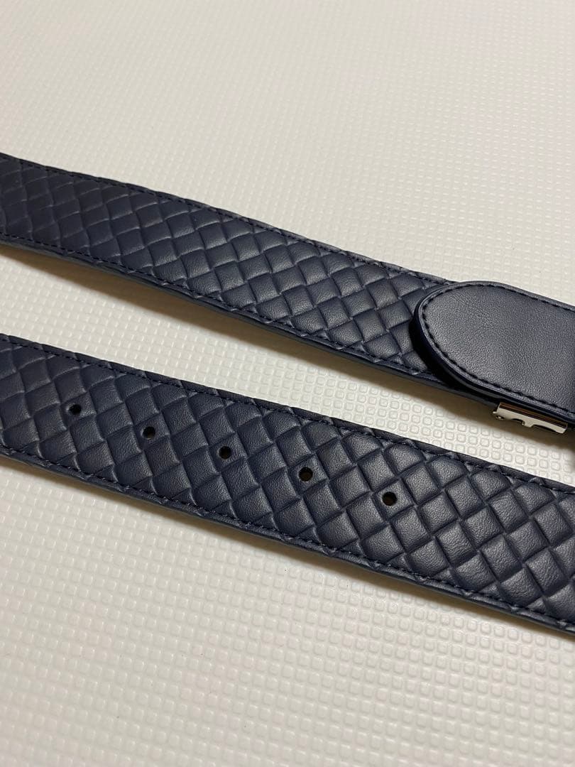 Callaway キルティングベルト ネイビー 美品